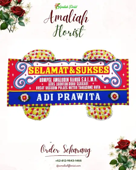 Papan Bunga Ucapan Selamat Pasar Batang
